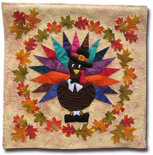'Too Cute to Eat' Turkey Quilt