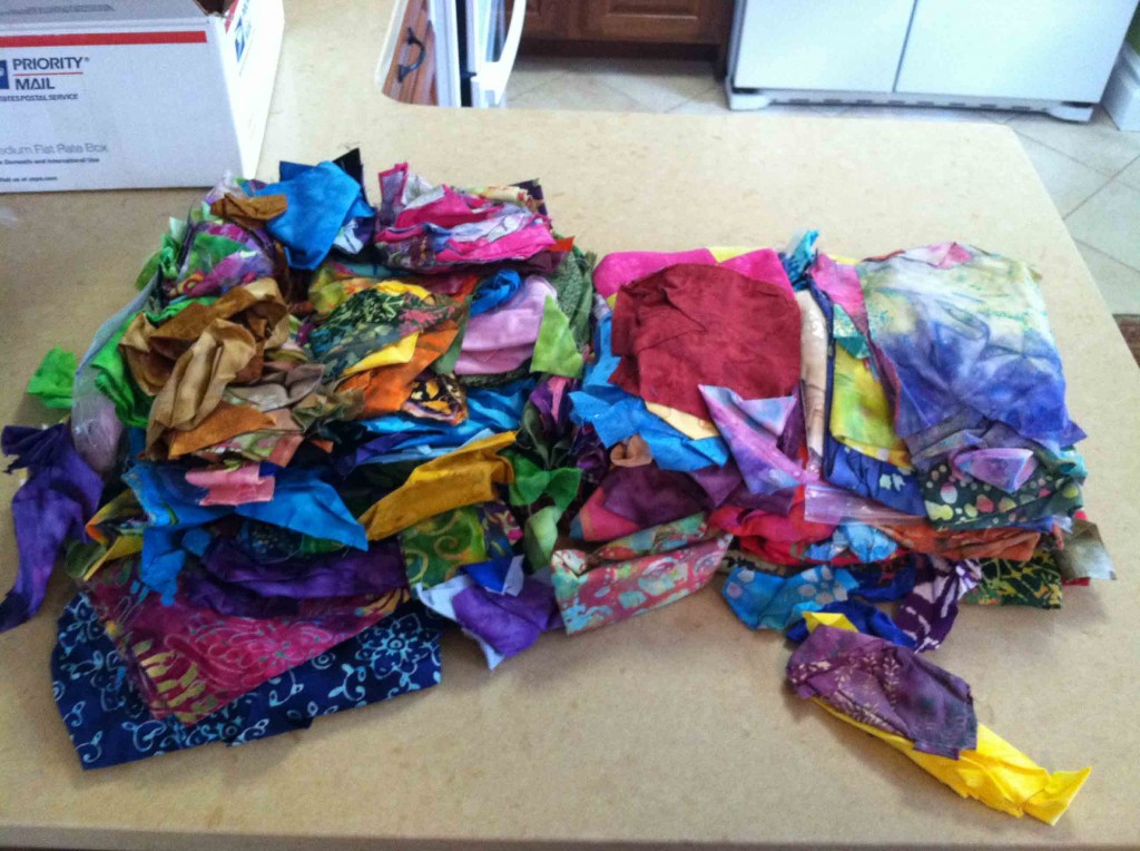 Batik Fabric Scraps « Mary Anne's Quilting Adventures and more!